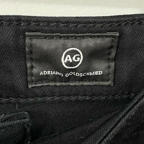 Ag Adriano Goldschmied Womens Jeans Farrah Skinny Ankle Jeans Black Size 25‎ - Picture 5 of 7